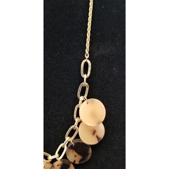 Plunder necklace 18 inches with a 2 inch extension coin shaped beads 51024* - Picture 3 of 8